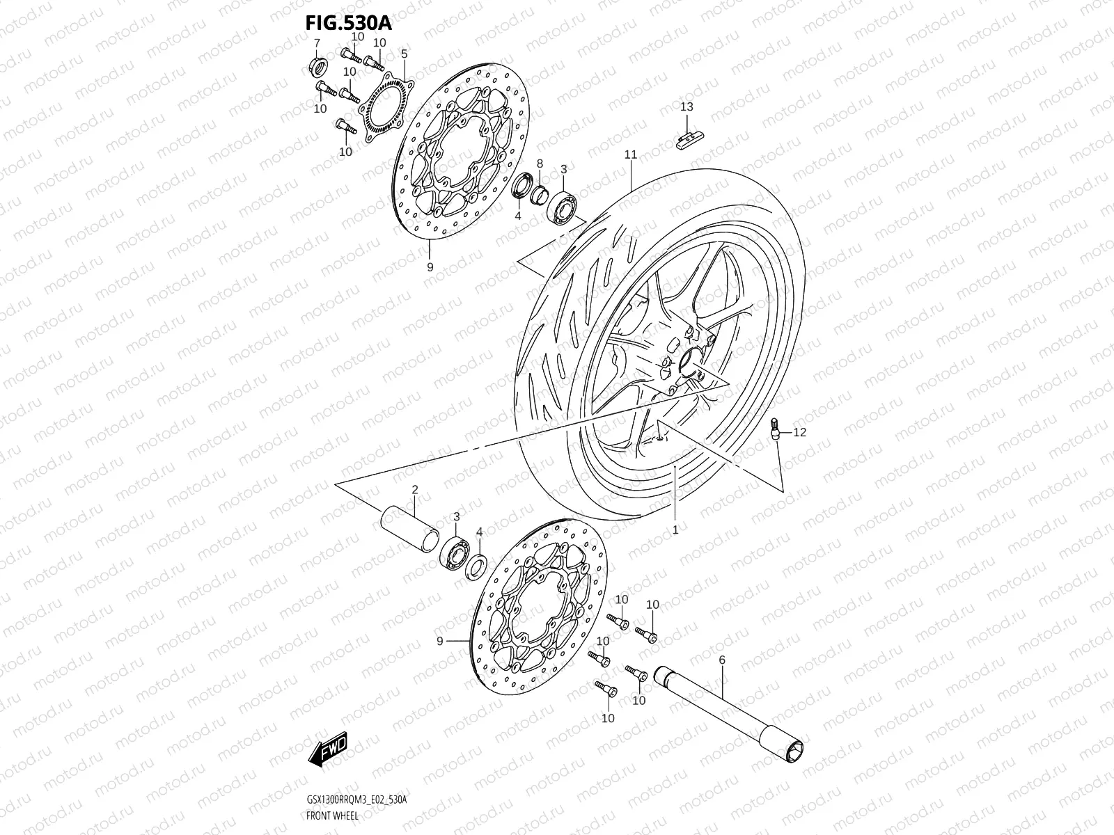 530A - FRONT WHEEL