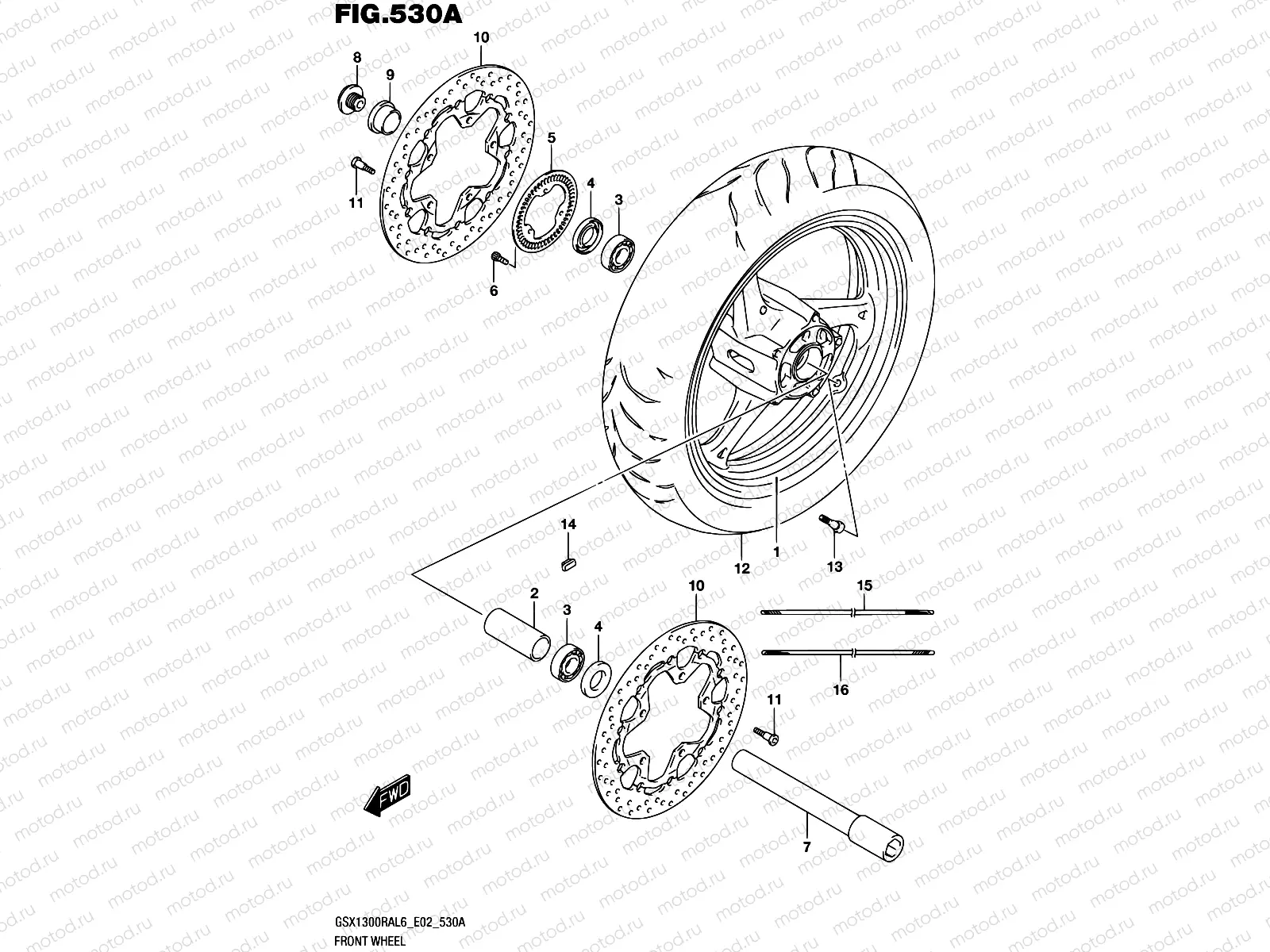 530A - FRONT WHEEL