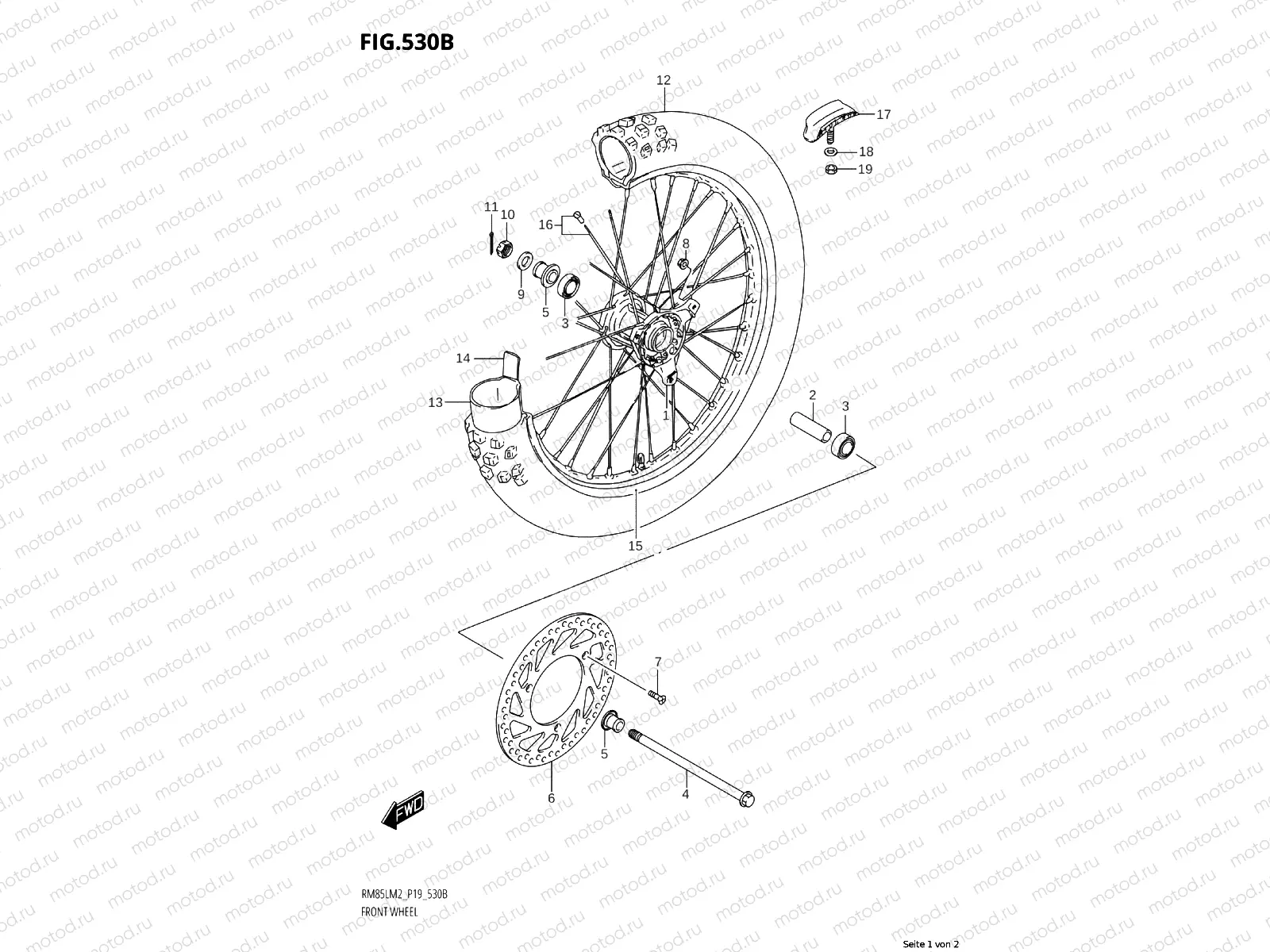 530B - FRONT WHEEL