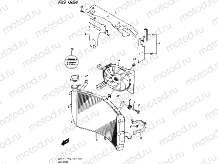 530B - FRONT WHEEL (GSX-S1000FYAL9 E21)
