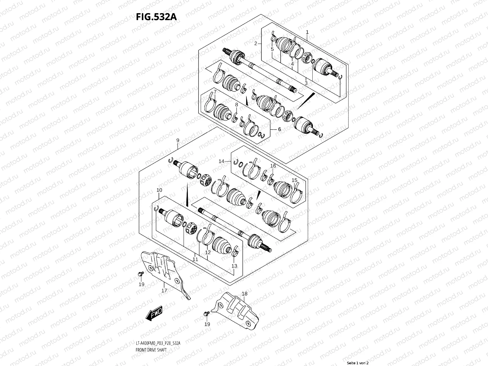 532A - DRIVE SHAFT