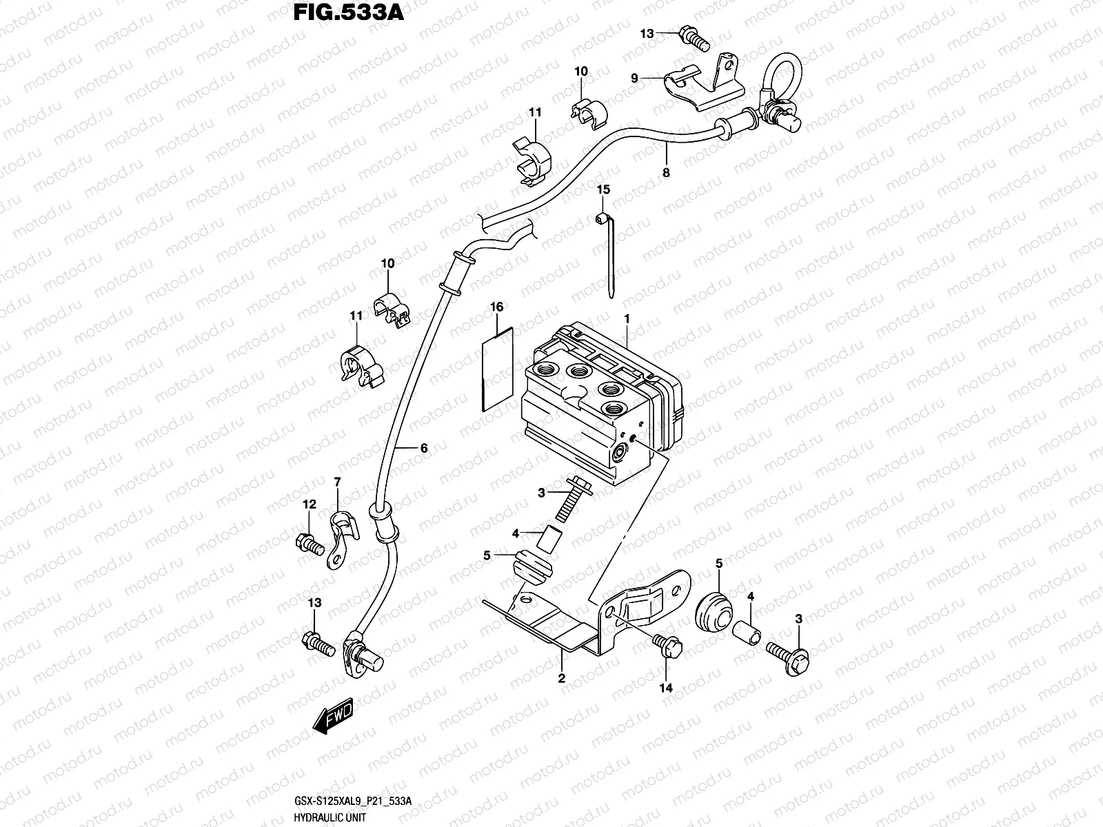 533A - HYDRAULIC UNIT