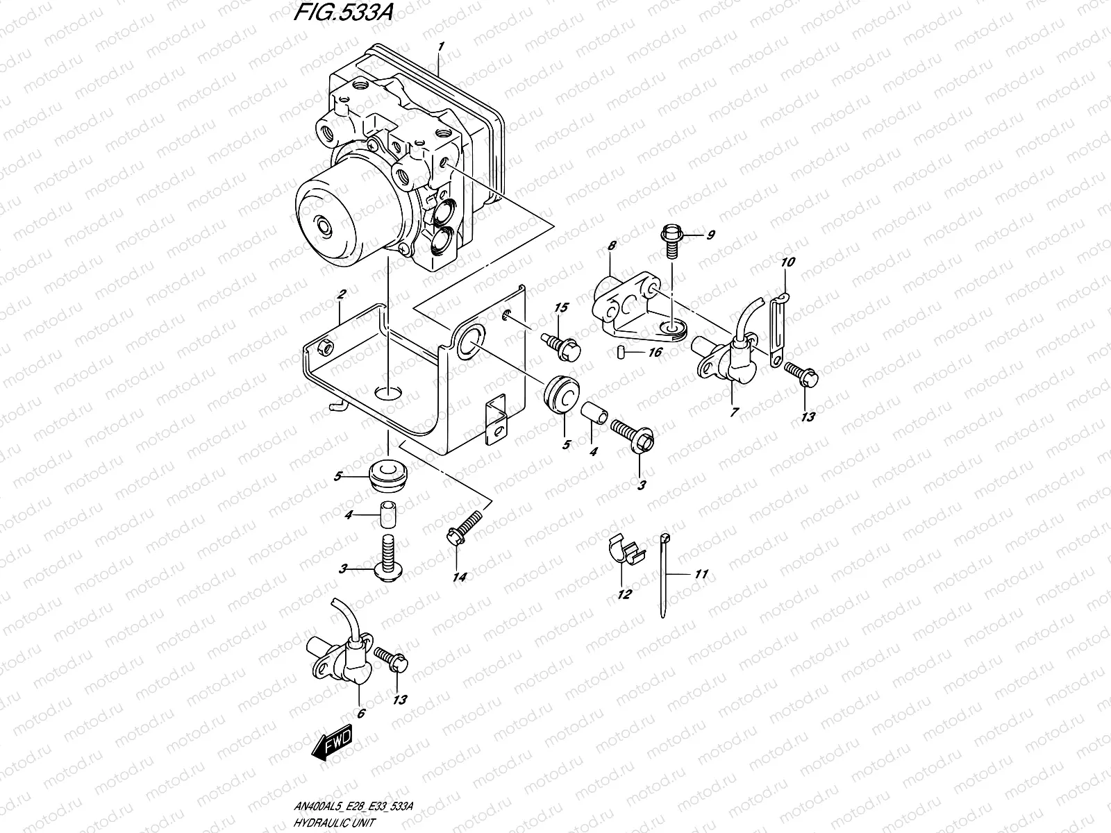 533A - HYDRAULIC UNIT