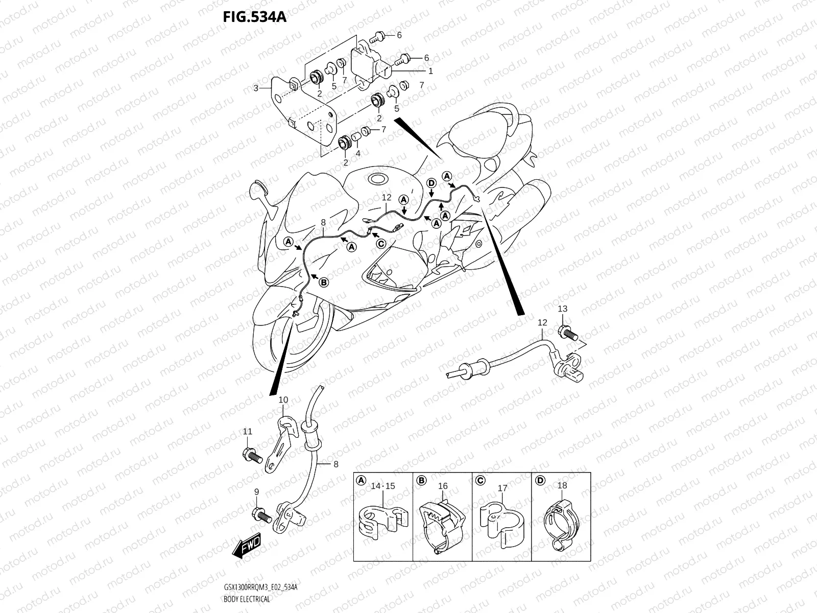 534A - BODY ELECTRICAL