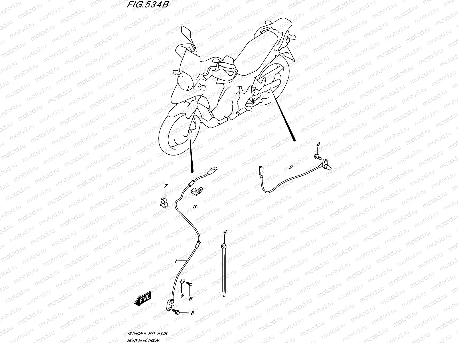 534B - BODY ELECTRICAL