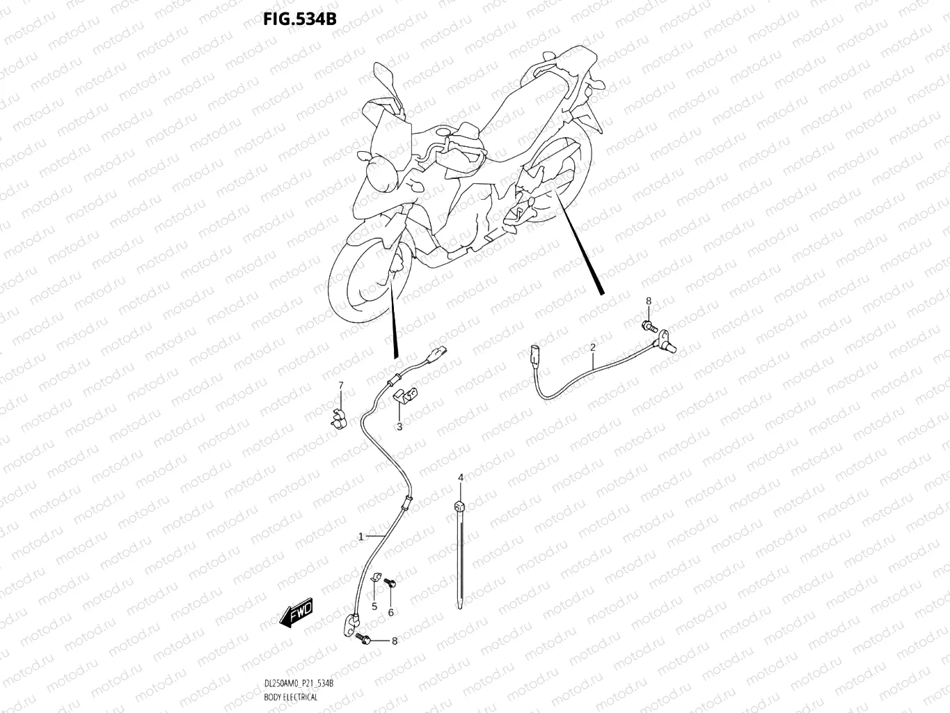 534B - BODY ELECTRICAL