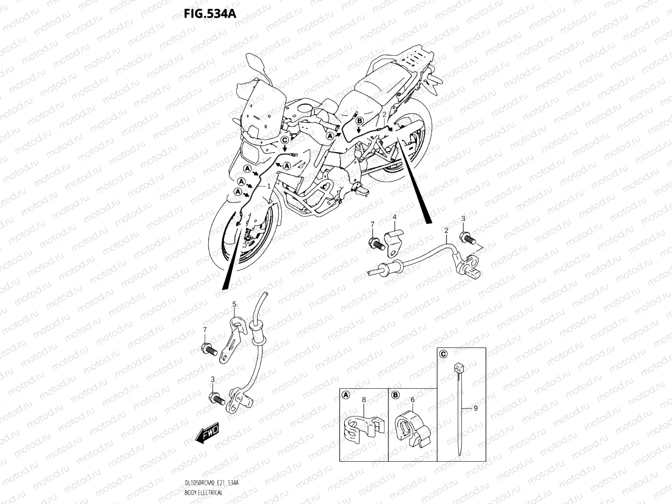 534B - BODY ELECTRICAL