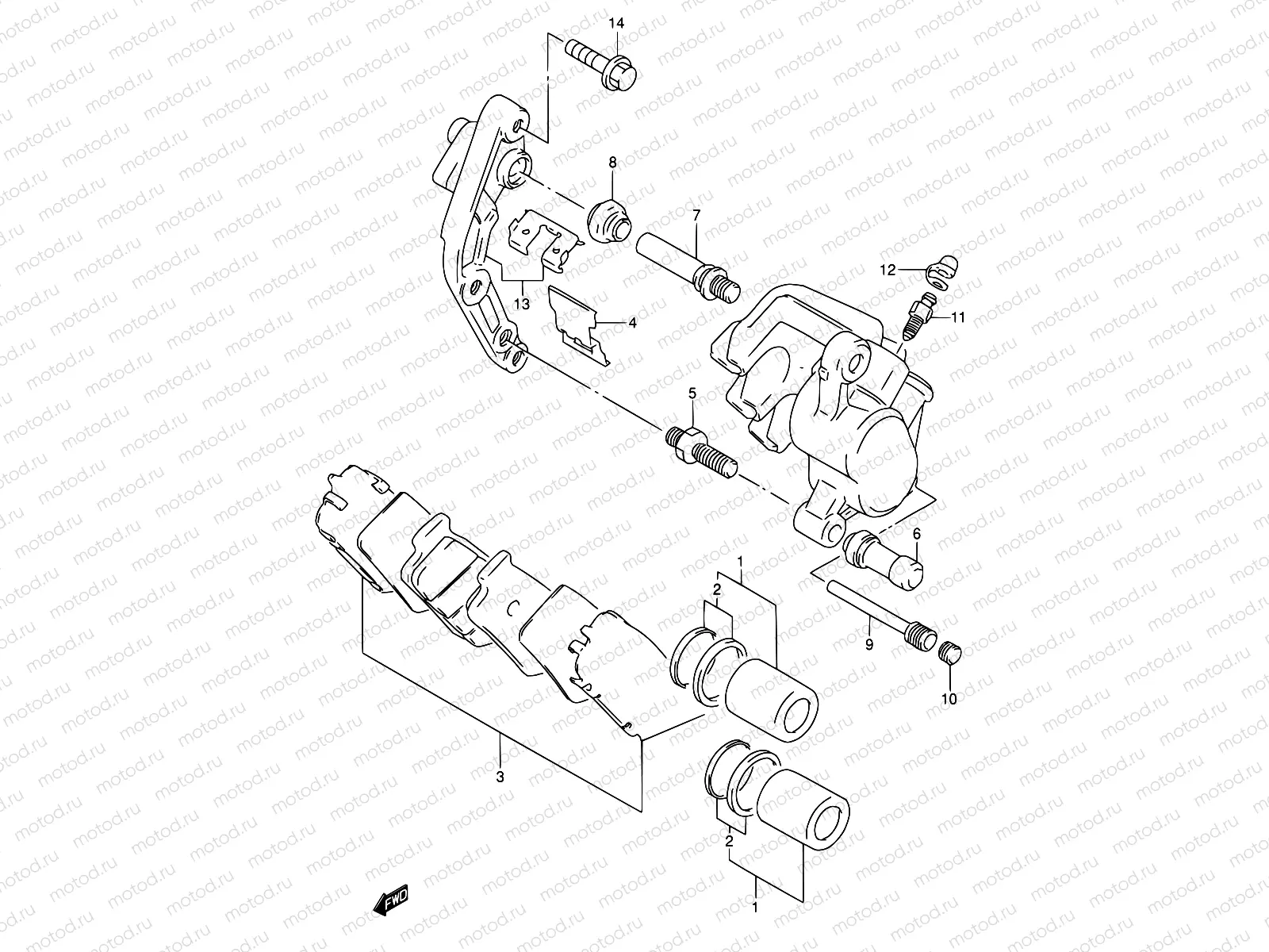 54 - FRONT CALIPERS