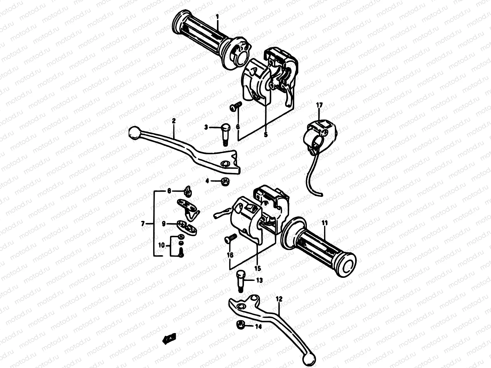 54 - HANDLE SWITCH (MODEL F)