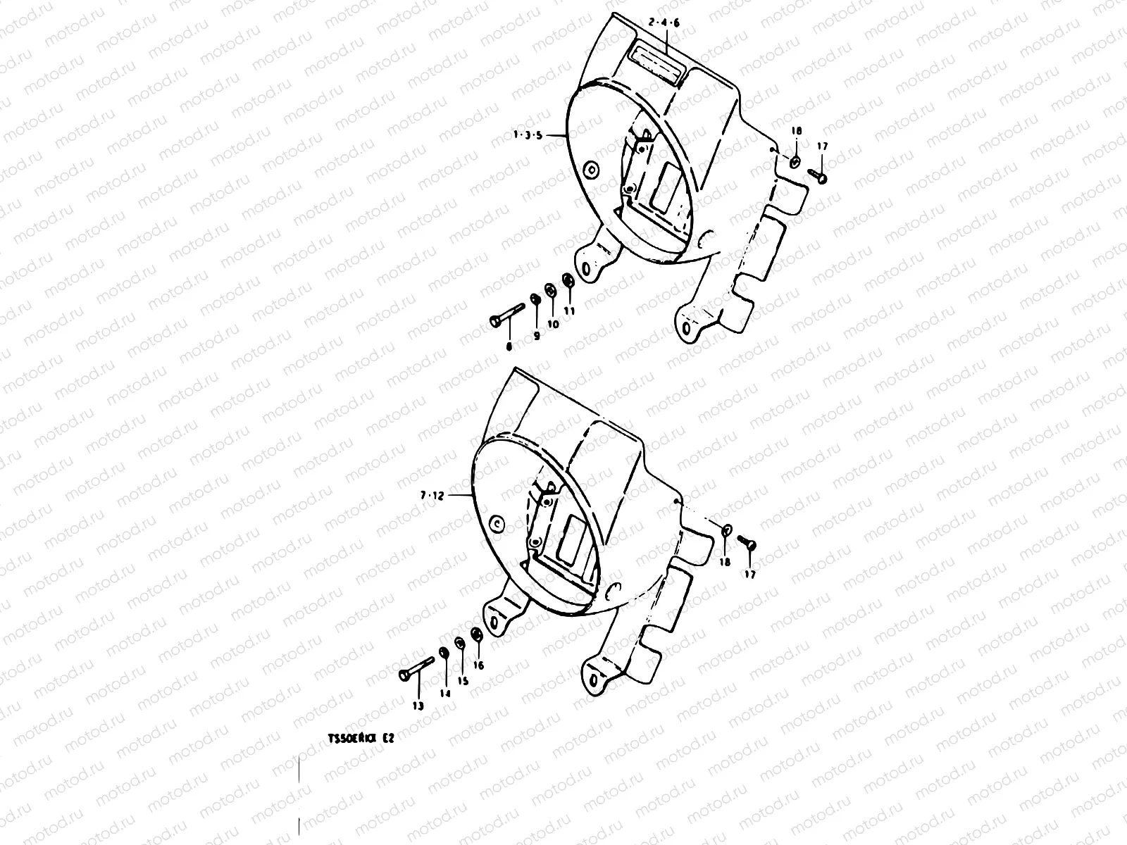 54 - HEADLAMP HOUSING