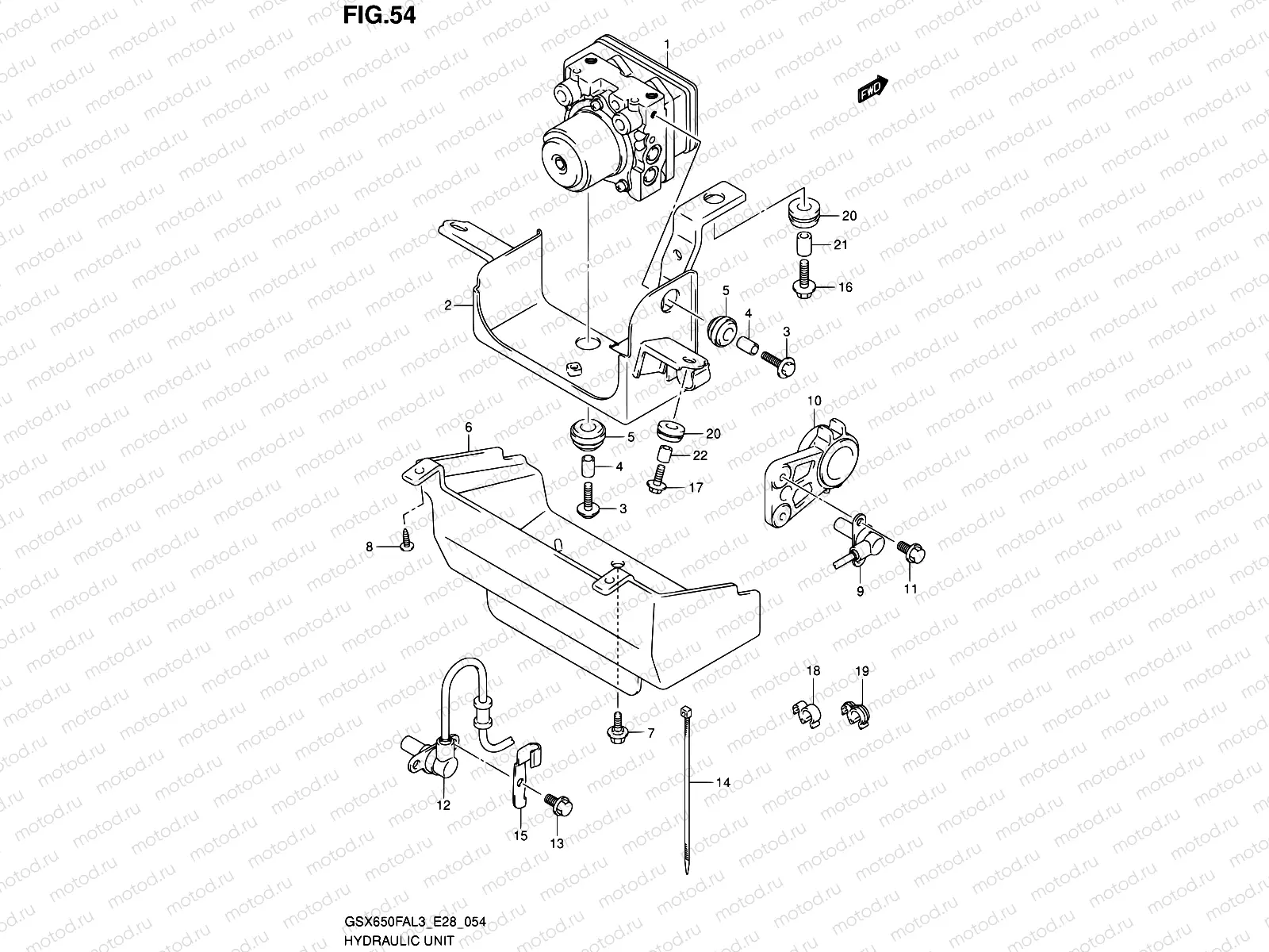 54 - HYDRAULIC UNIT