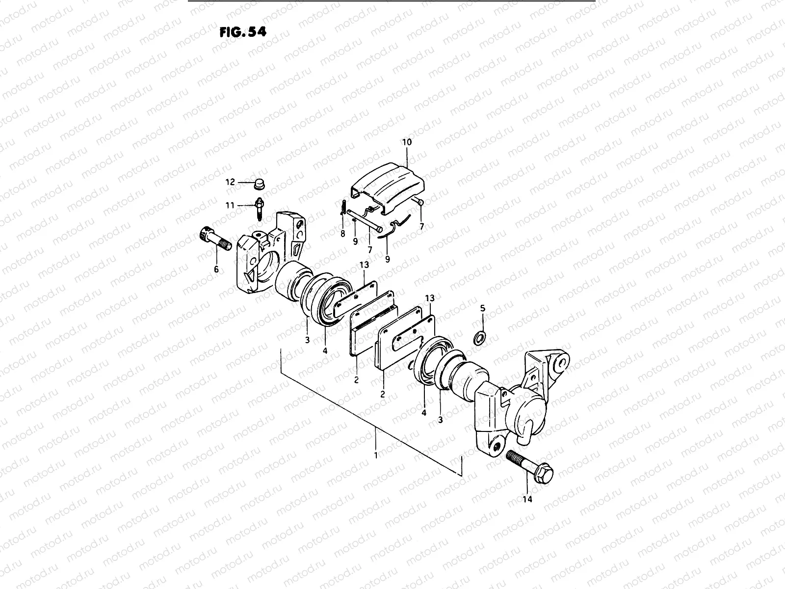 54 - REAR CALIPERS