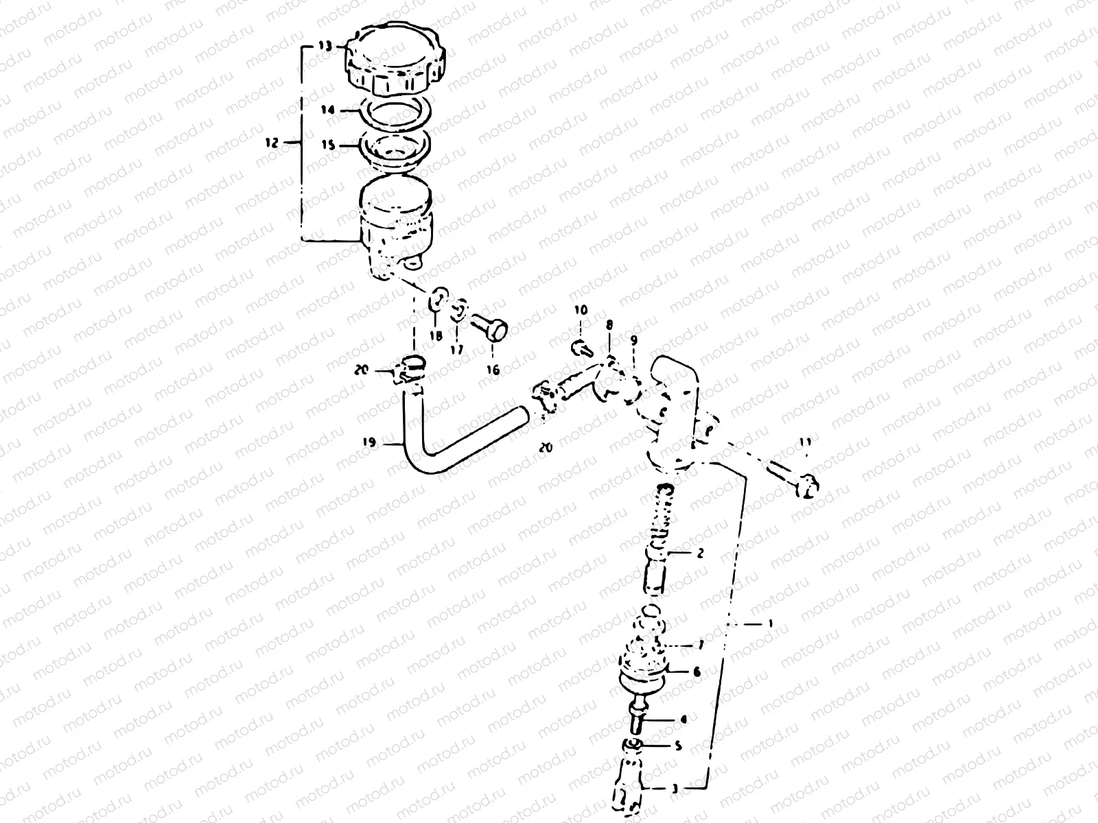 54 - REAR MASTER CYLINDER