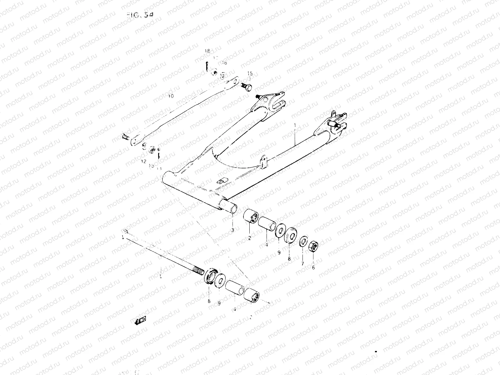 54 - REAR SWINGING ARM