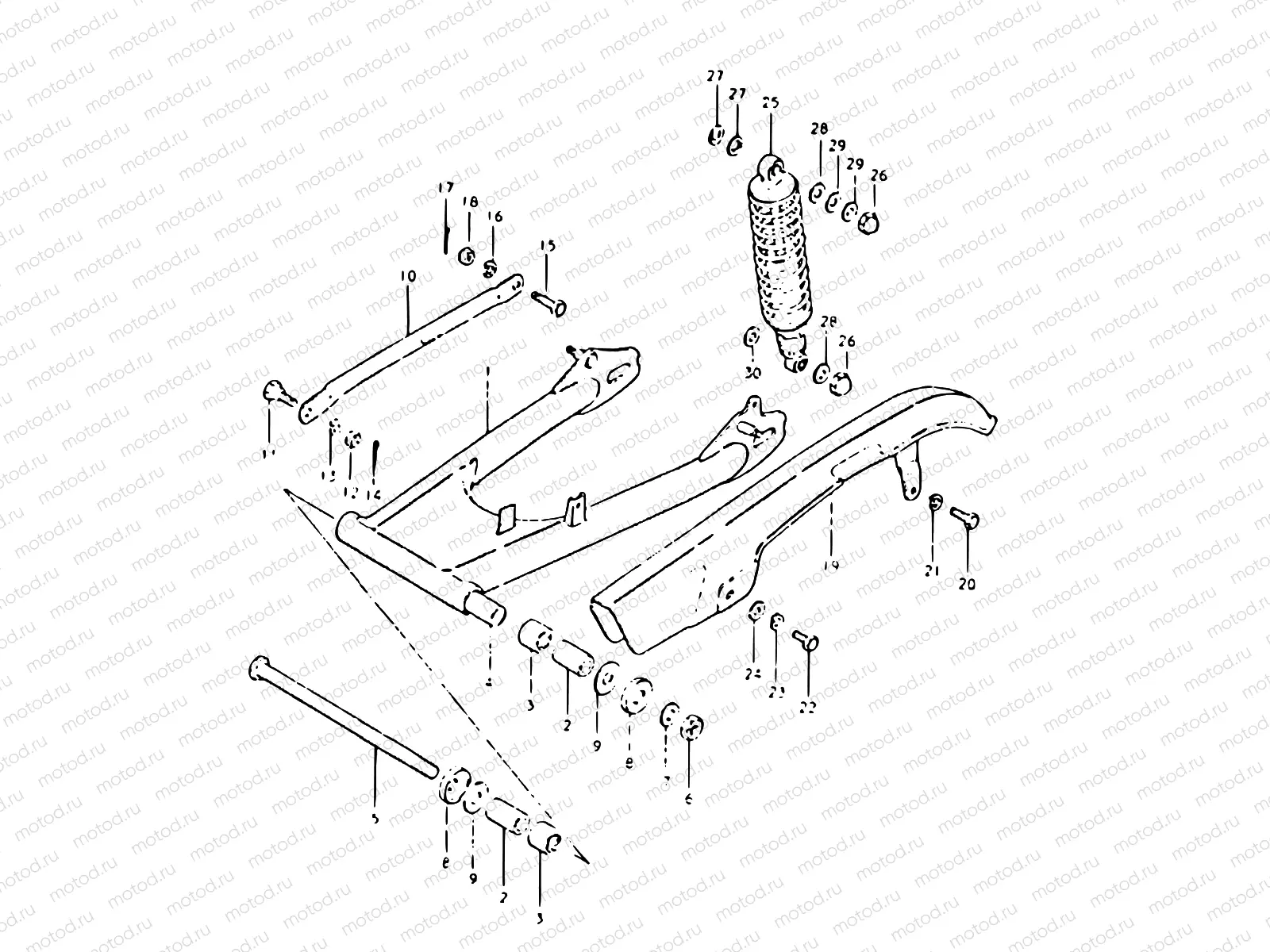 54 - REAR SWINGING ARM