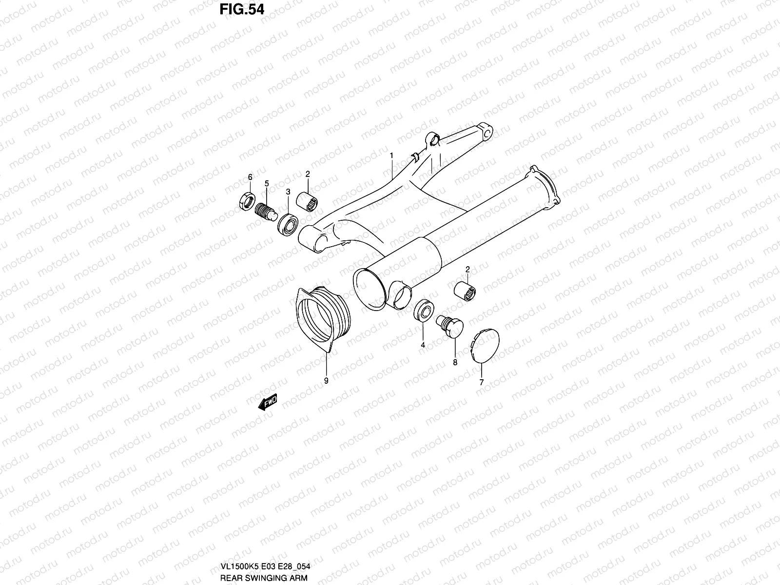 54 - REAR SWINGING ARM