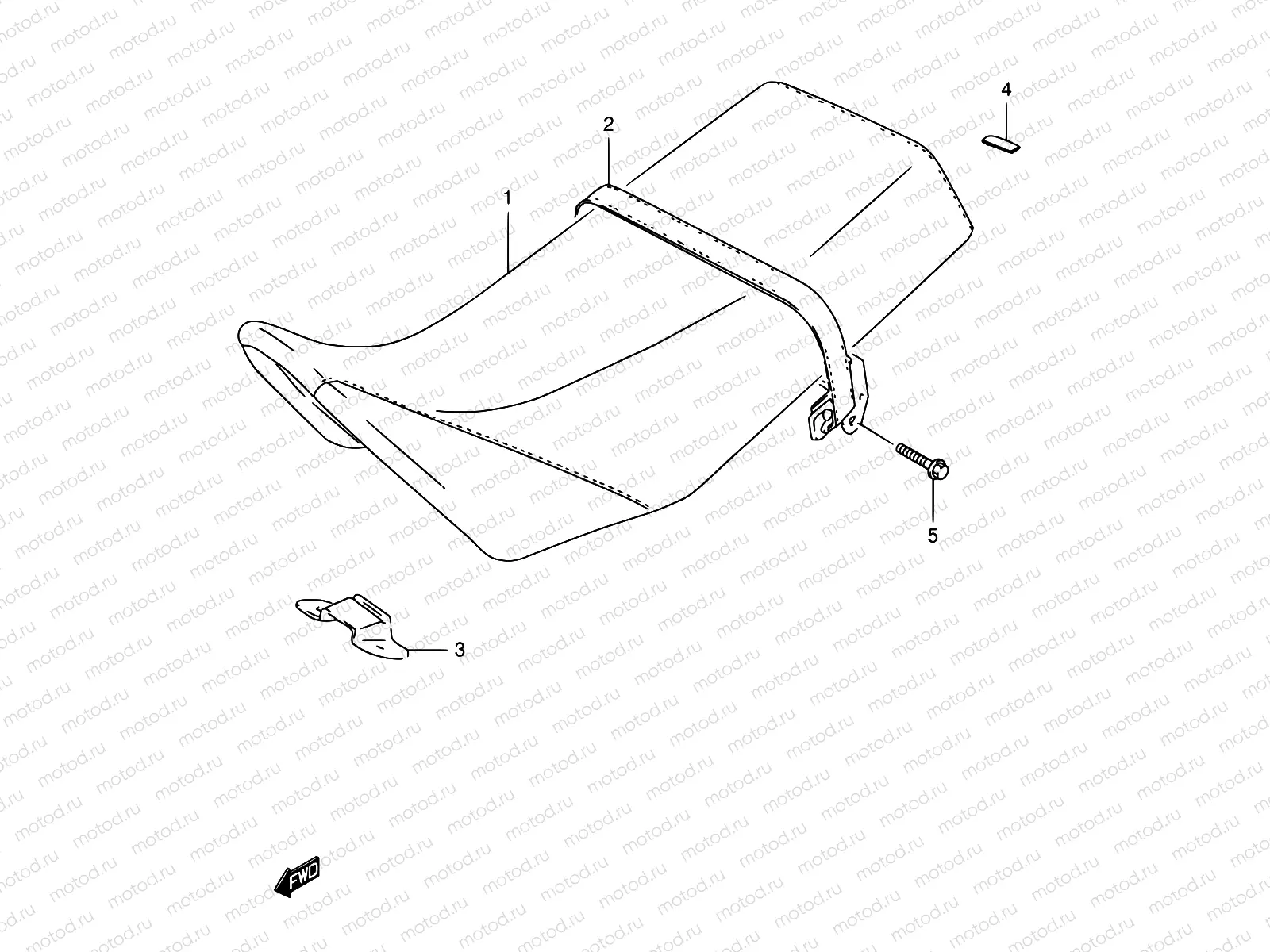 54B - SEAT (MODEL R P31)