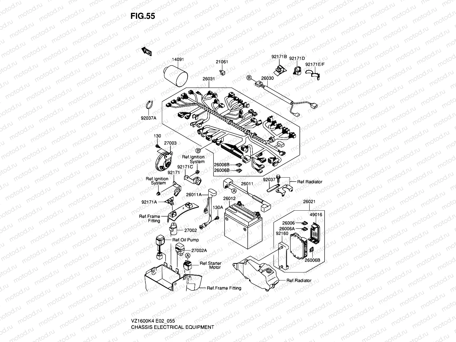 55 - CHASSIS ELECTRICAL EQUIPMENT