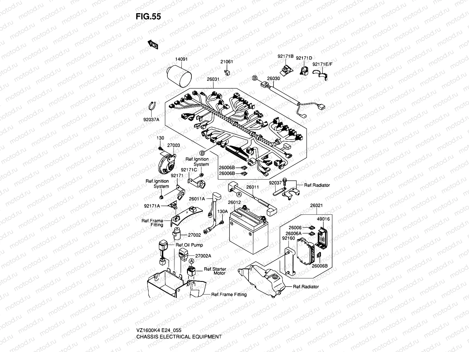55 - CHASSIS ELECTRICAL EQUIPMENT