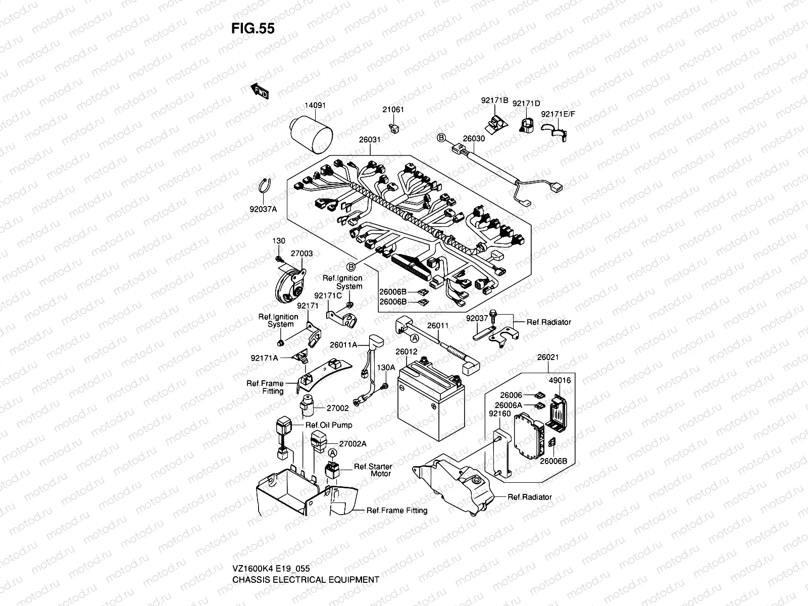 55 - CHASSIS ELECTRICAL EQUIPMENT