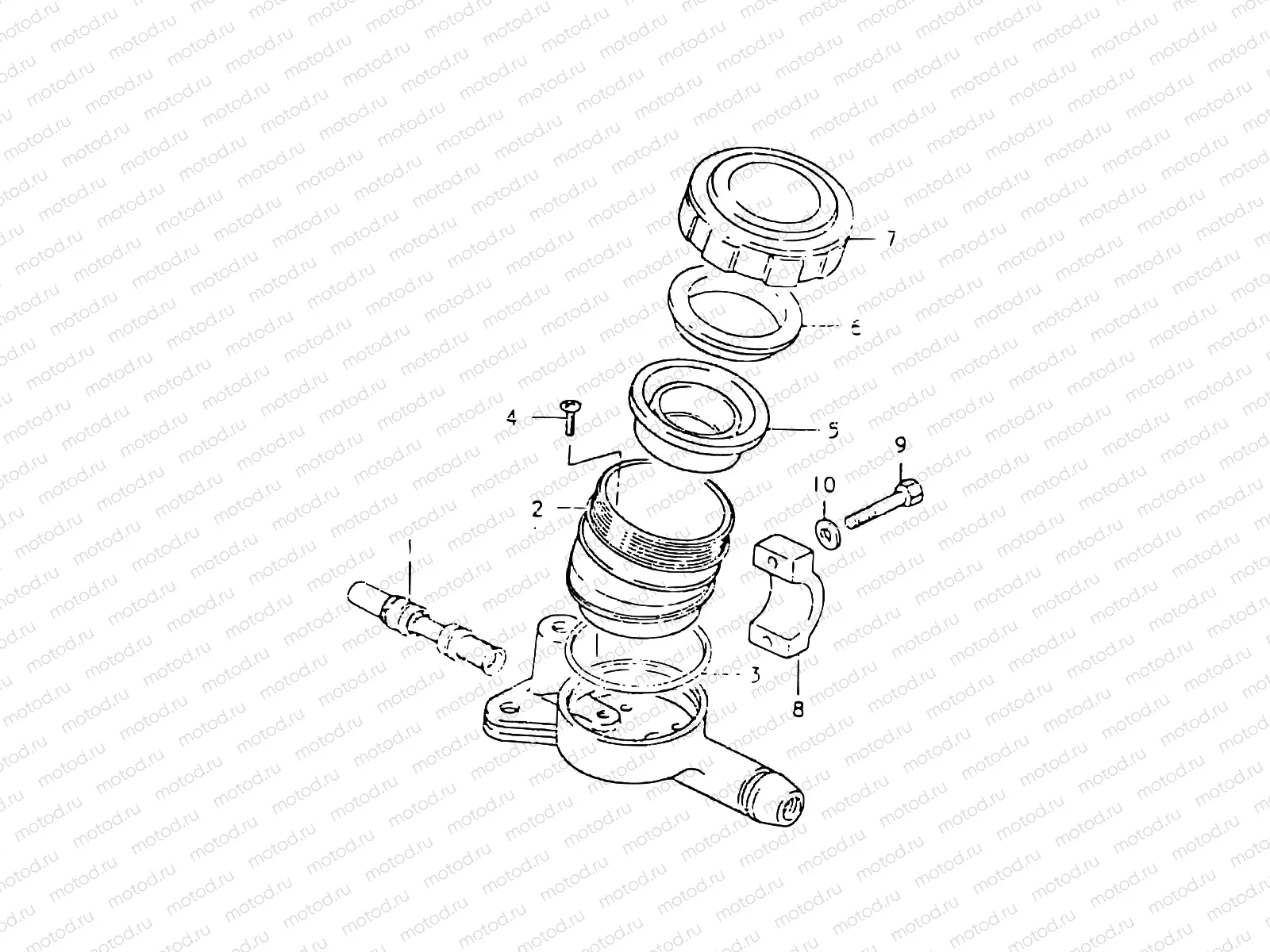 55 - FRONT MASTER CYLINDER