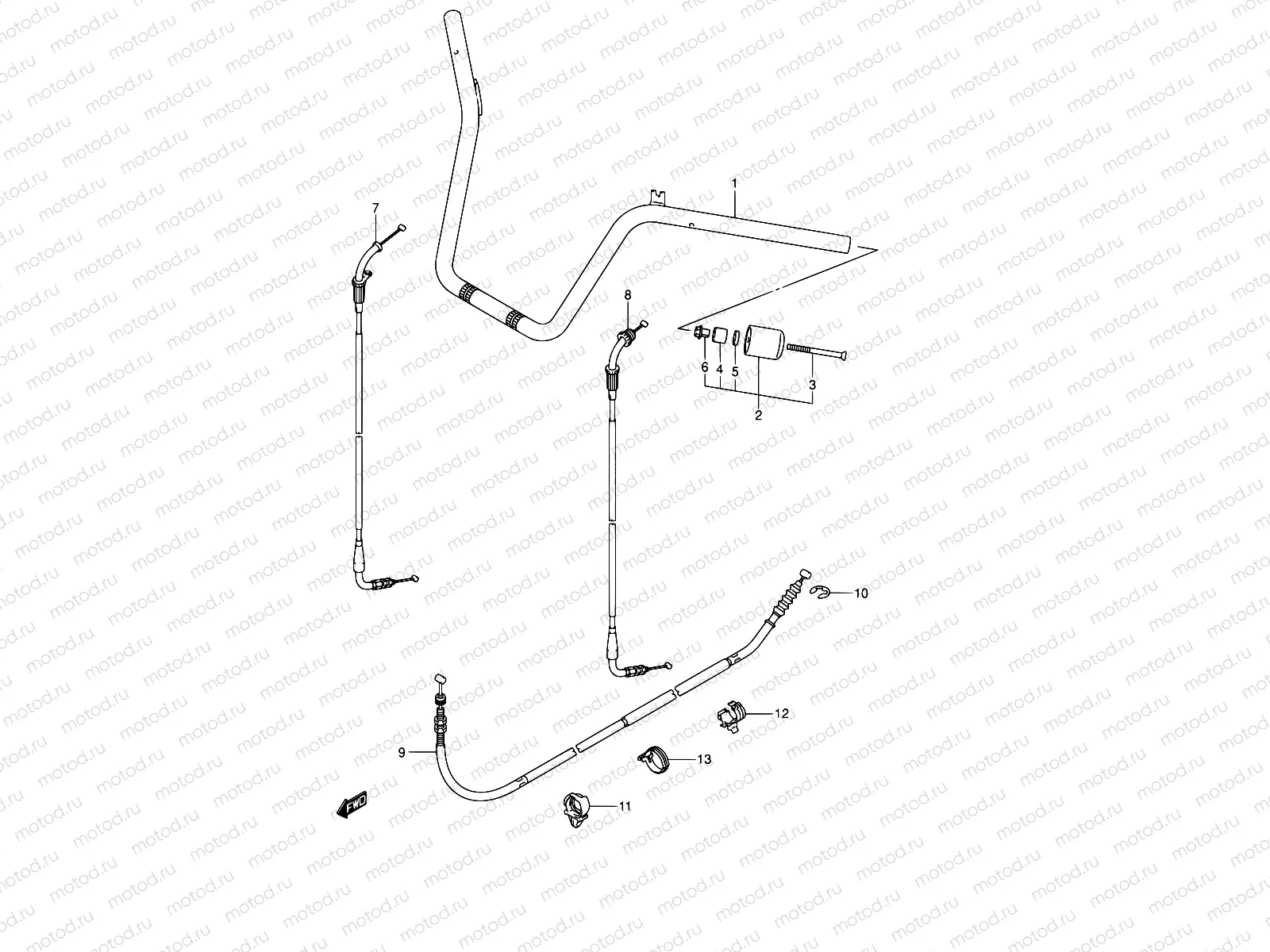 55 - HANDLEBAR