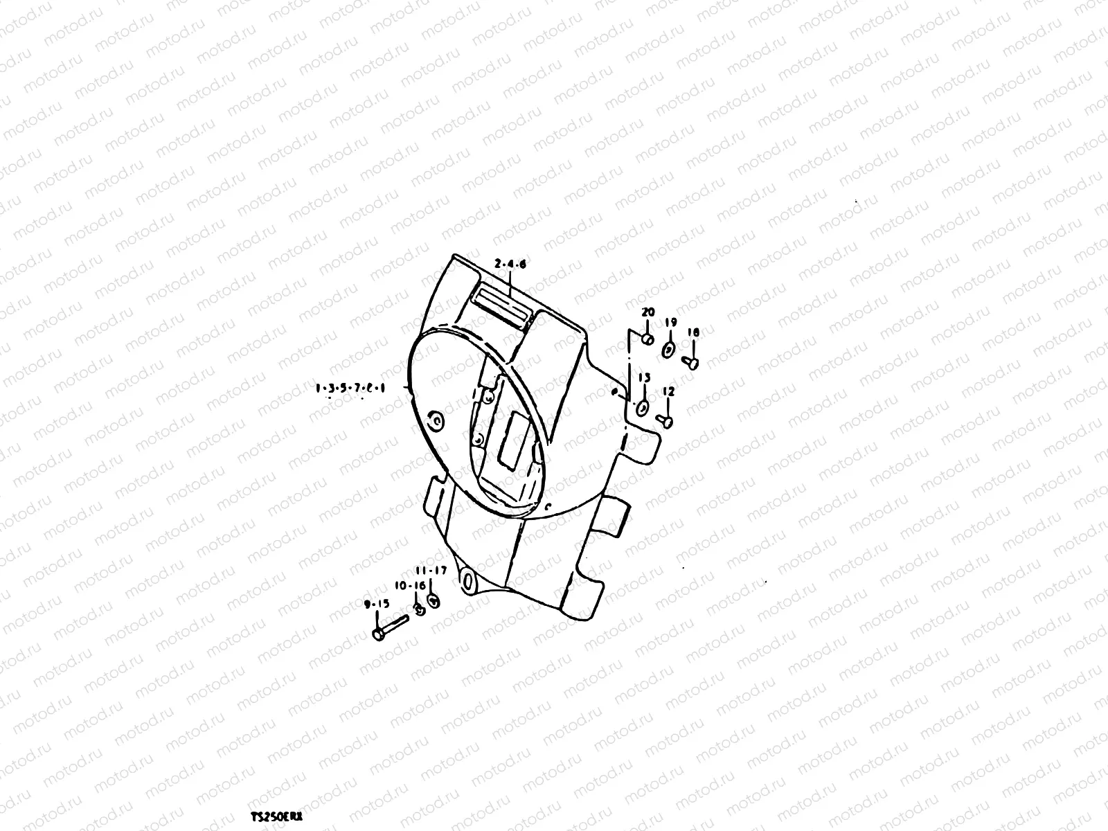 55 - HEADLAMP HOUSING