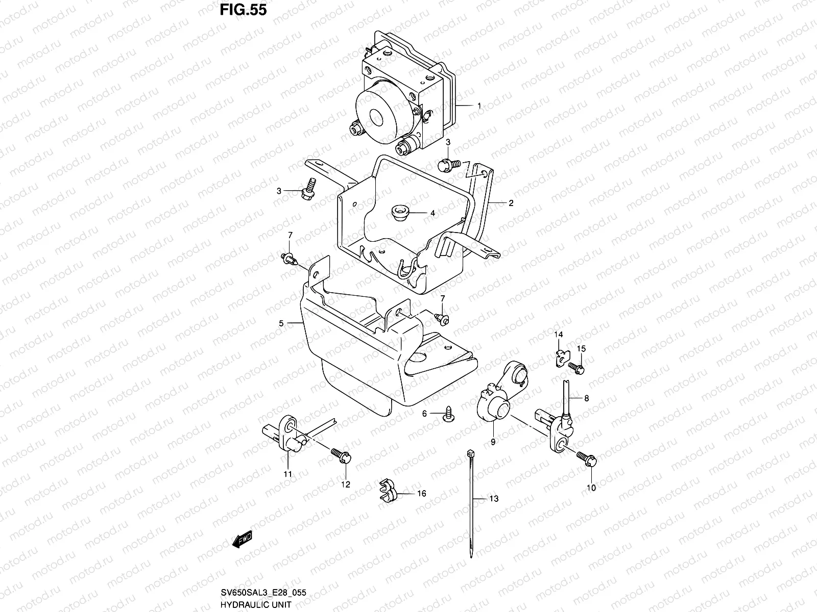 55 - HYDRAULIC UNIT