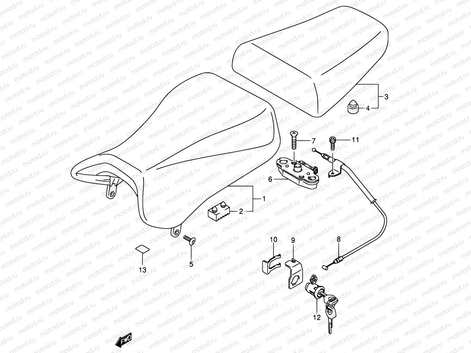 55 - SEAT (MODEL K3)