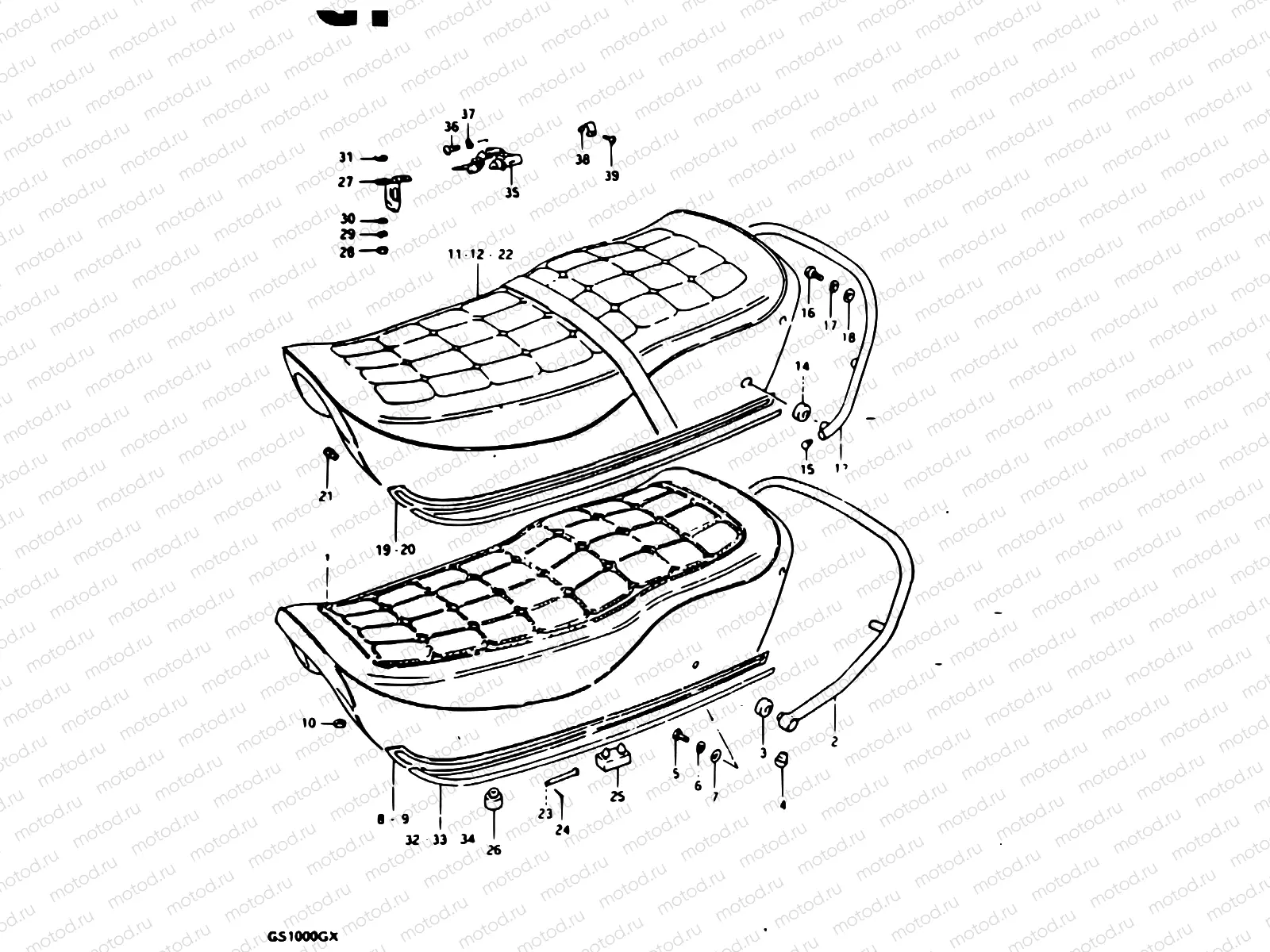 55 - SEAT (MODEL T, MODEL X : E22, E25)