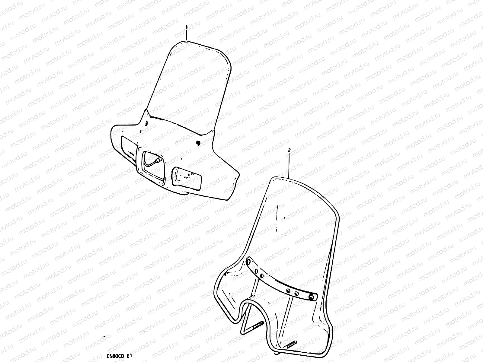 55 - WINDOW SHIELD (OPTIONAL)