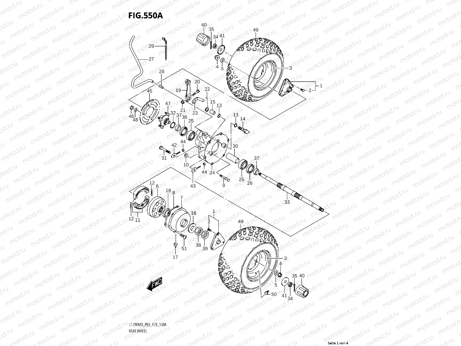 550A - REAR WHEEL