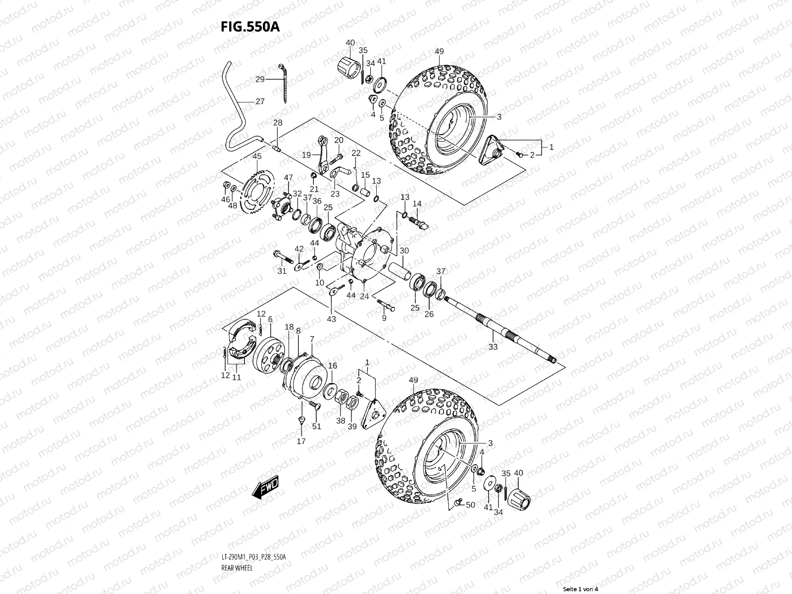 550A - REAR WHEEL