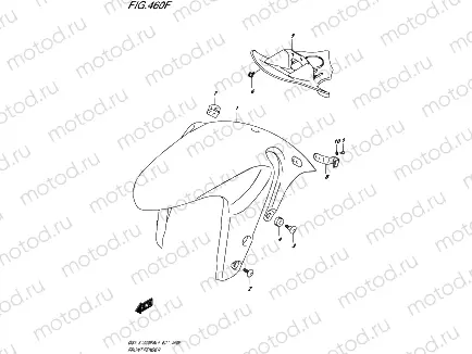 555A - REAR CALIPER
