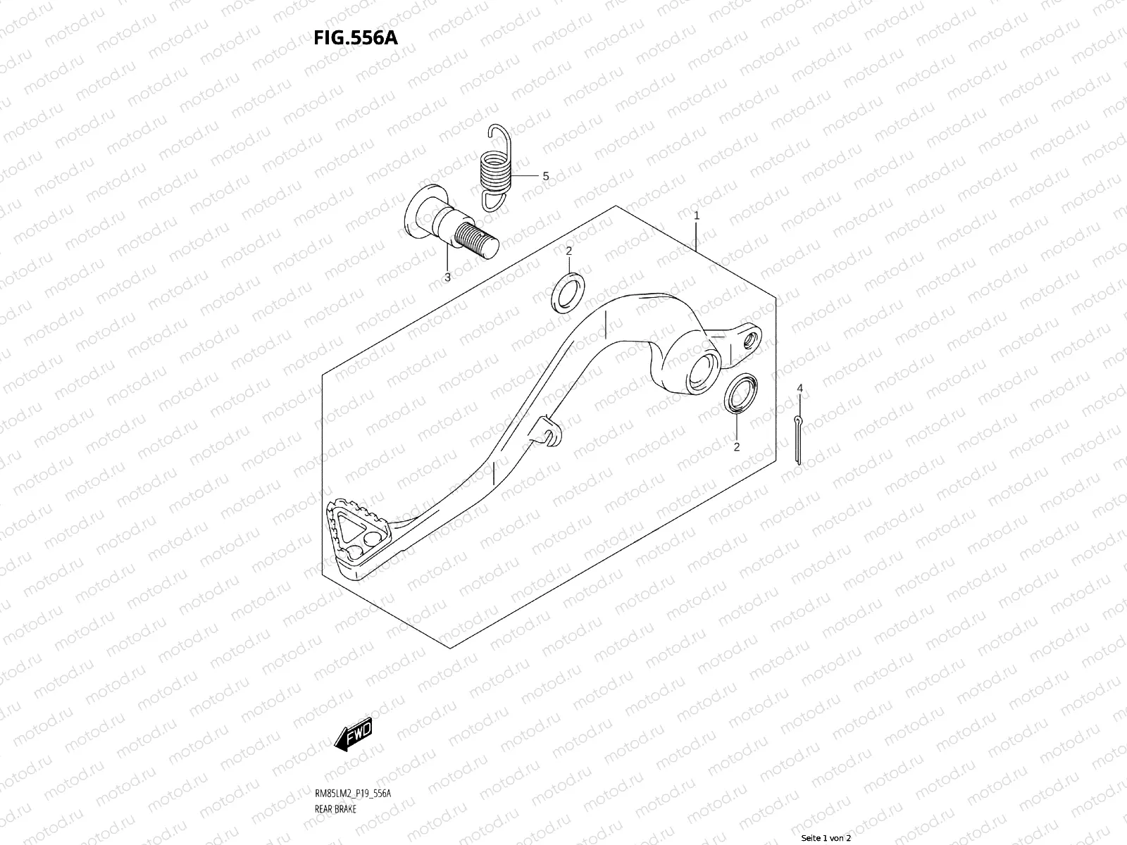 556A - REAR BRAKE