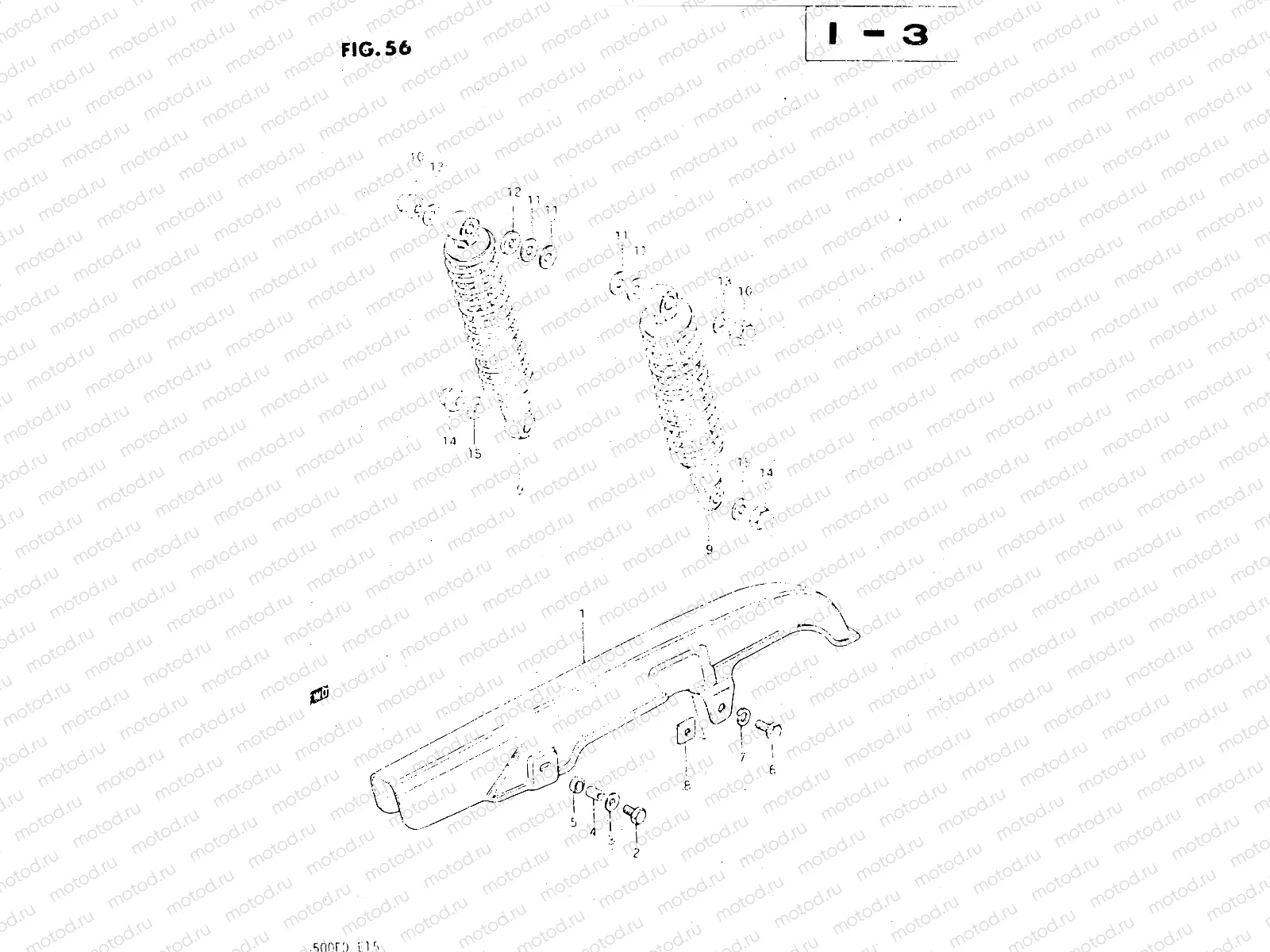 56 - CHAIN CASE SHOCK ABSORBER