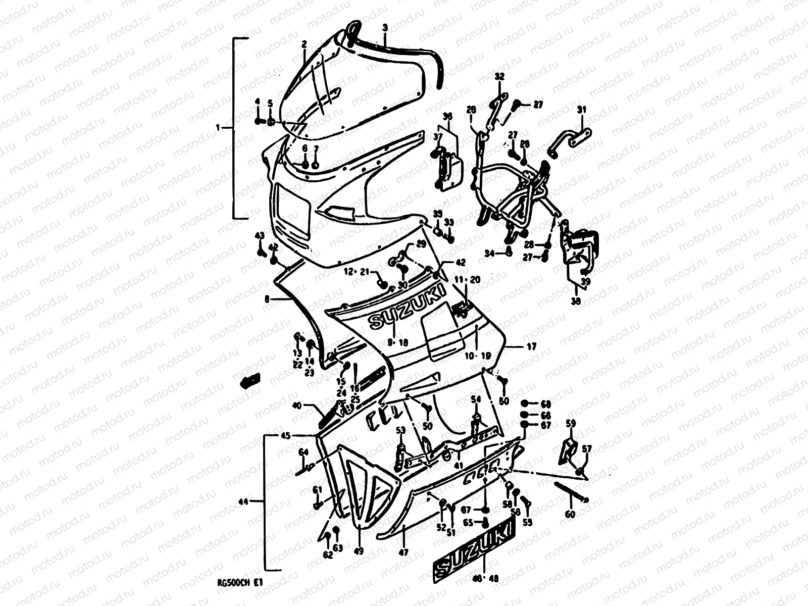 56 - COWLING (MODEL G)