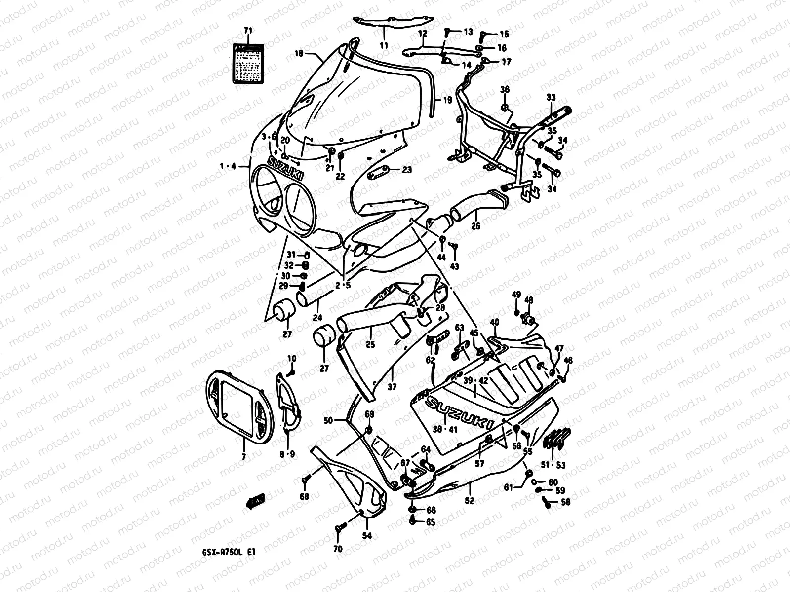 56 - COWLING (MODEL J 7JJ,9HD)