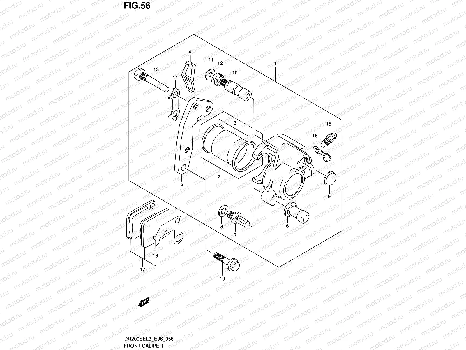 56 - FRONT CALIPER