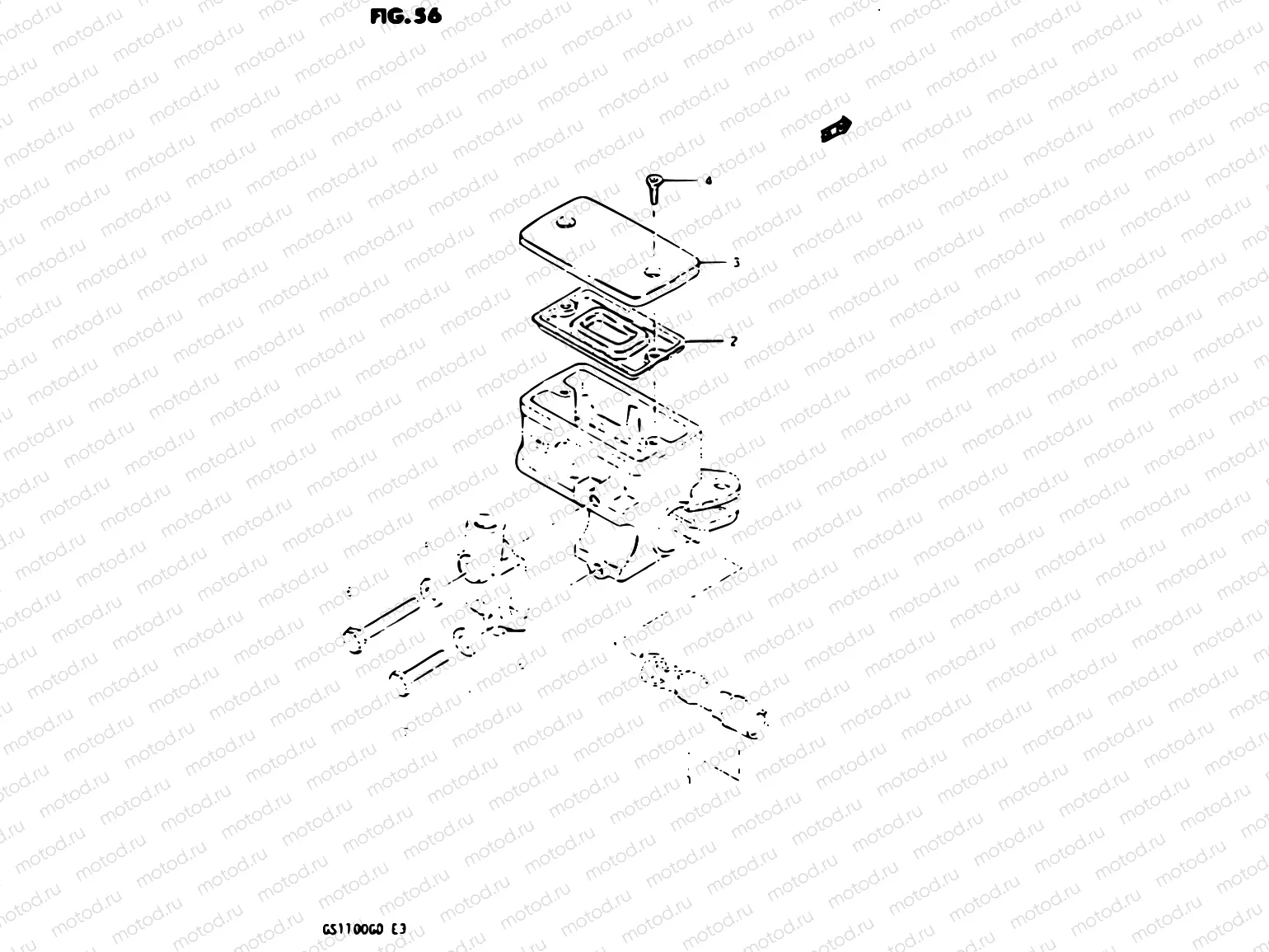 56 - FRONT MASTER CYLINDER