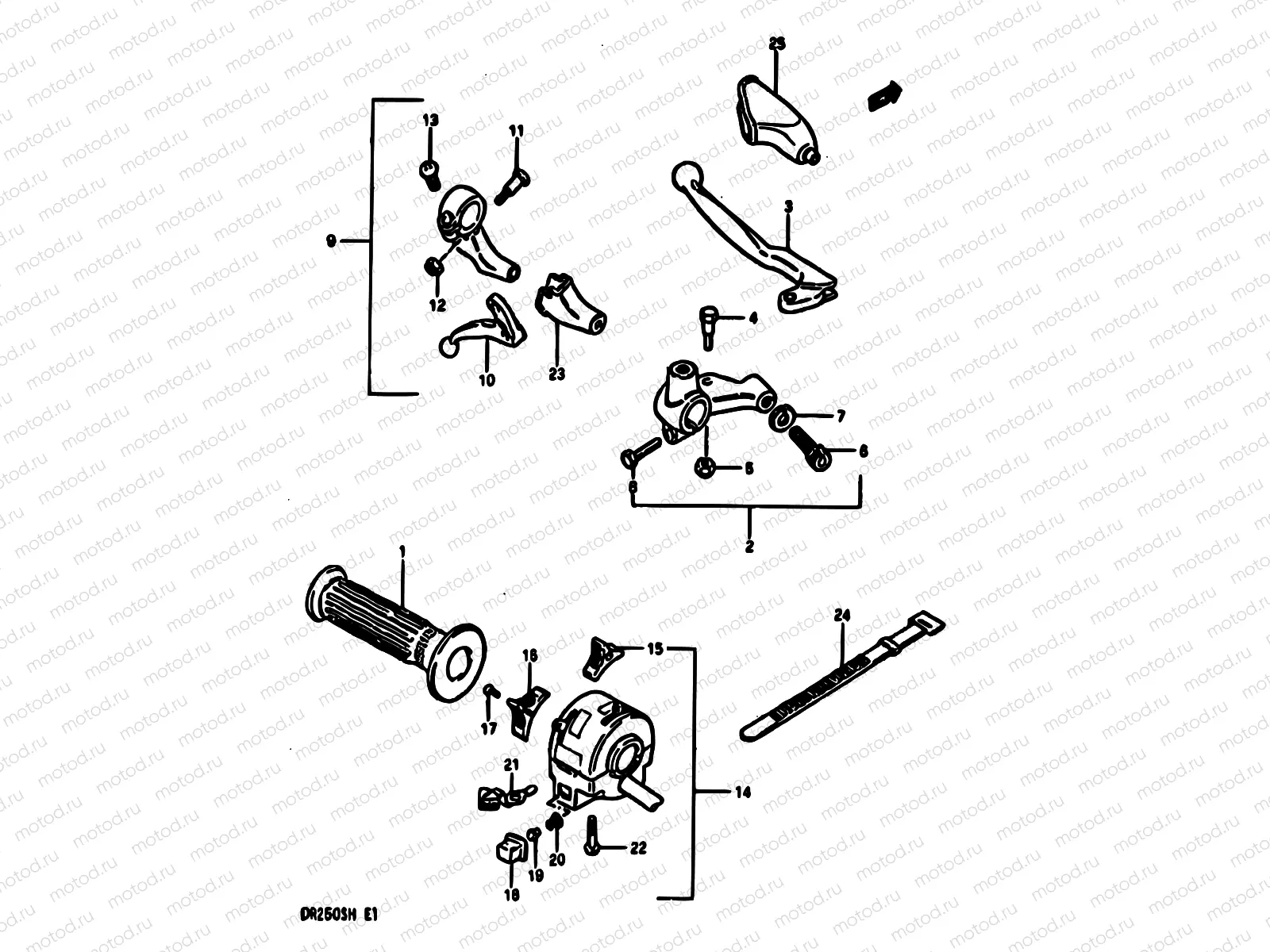 56 - LEFT HANDLE SWITCH