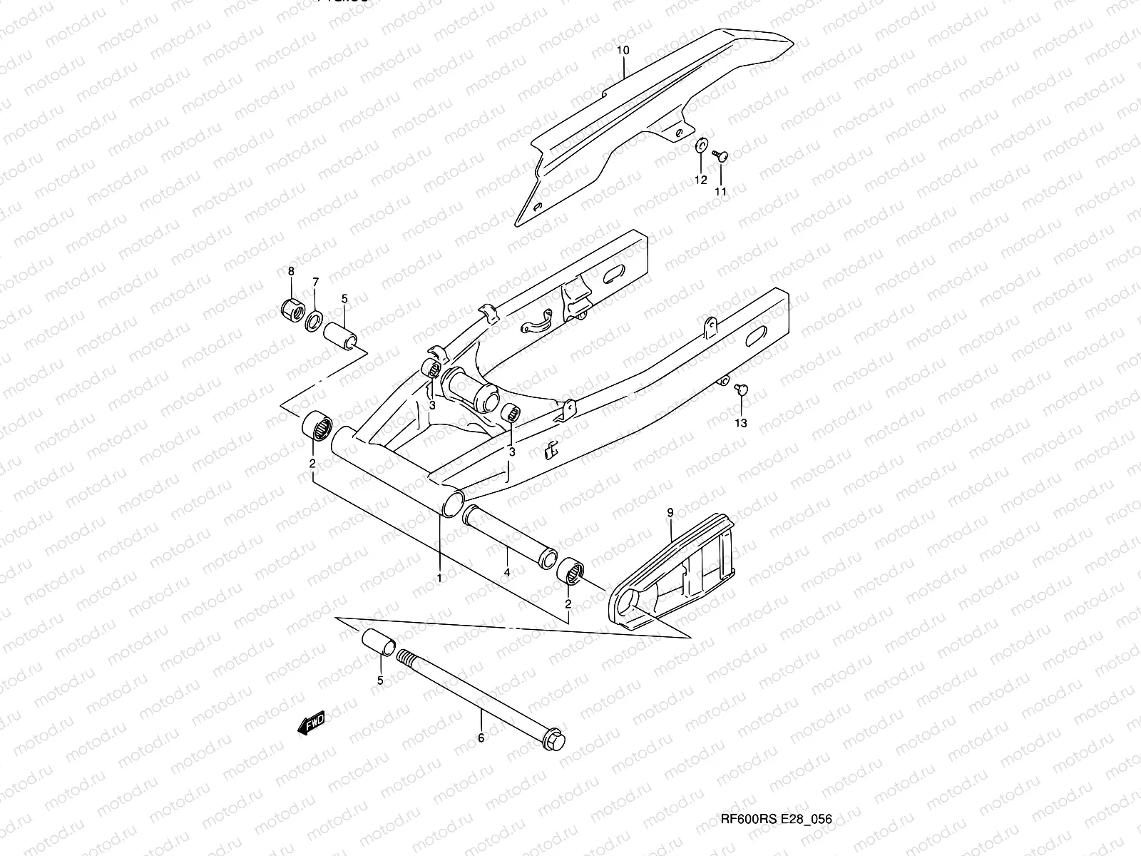 56 - REAR SWINGING ARM