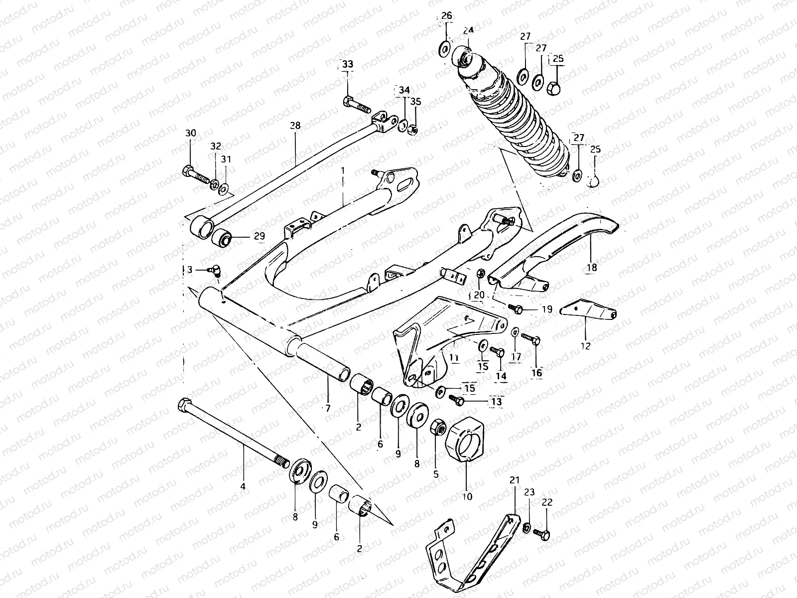 56 - REAR SWINGING ARM
