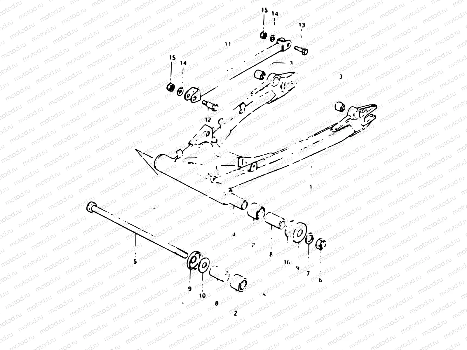 56 - REAR SWINGING ARM
