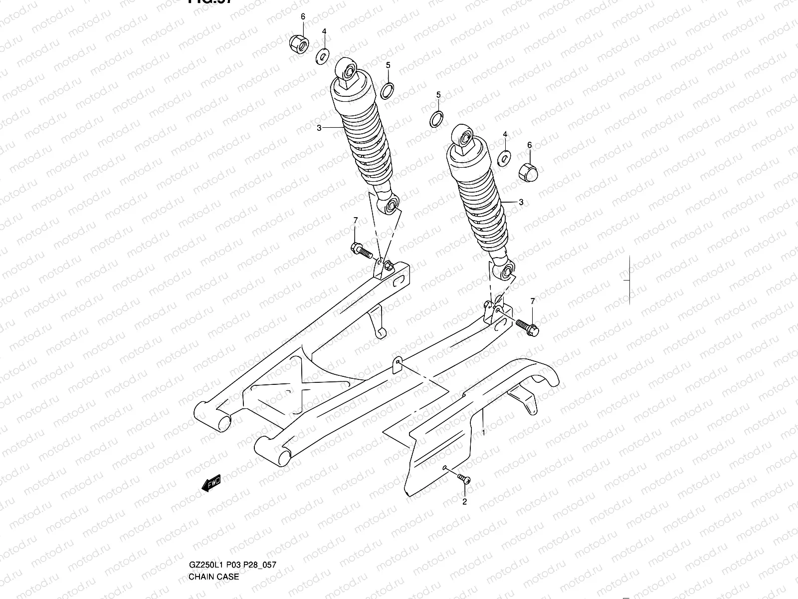 57 - CHAIN CASE