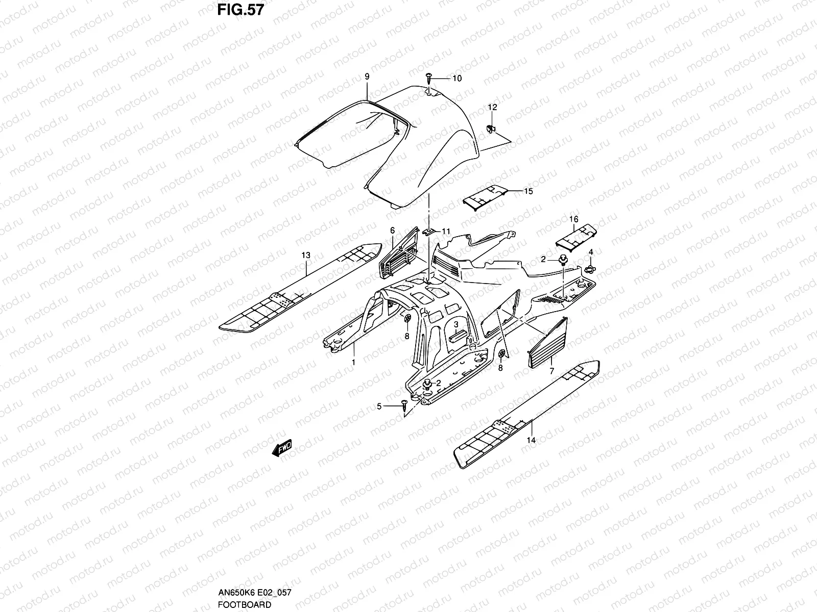 57 - FOOTBOARD