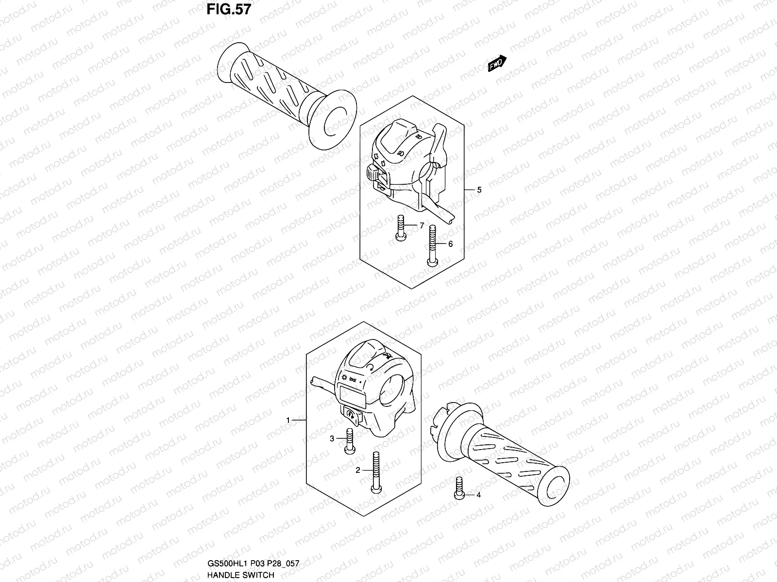 57 - HANDLE SWITCH