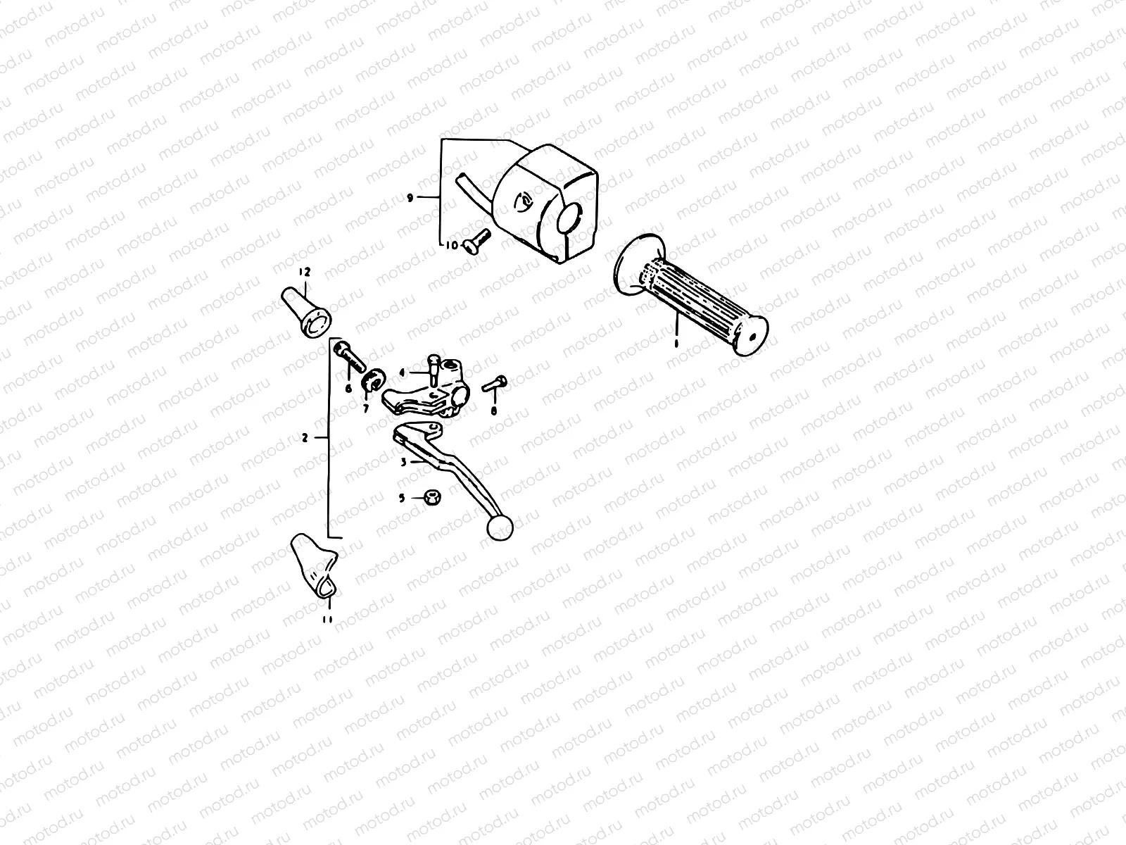57 - LEFT HANDLE SWITCH