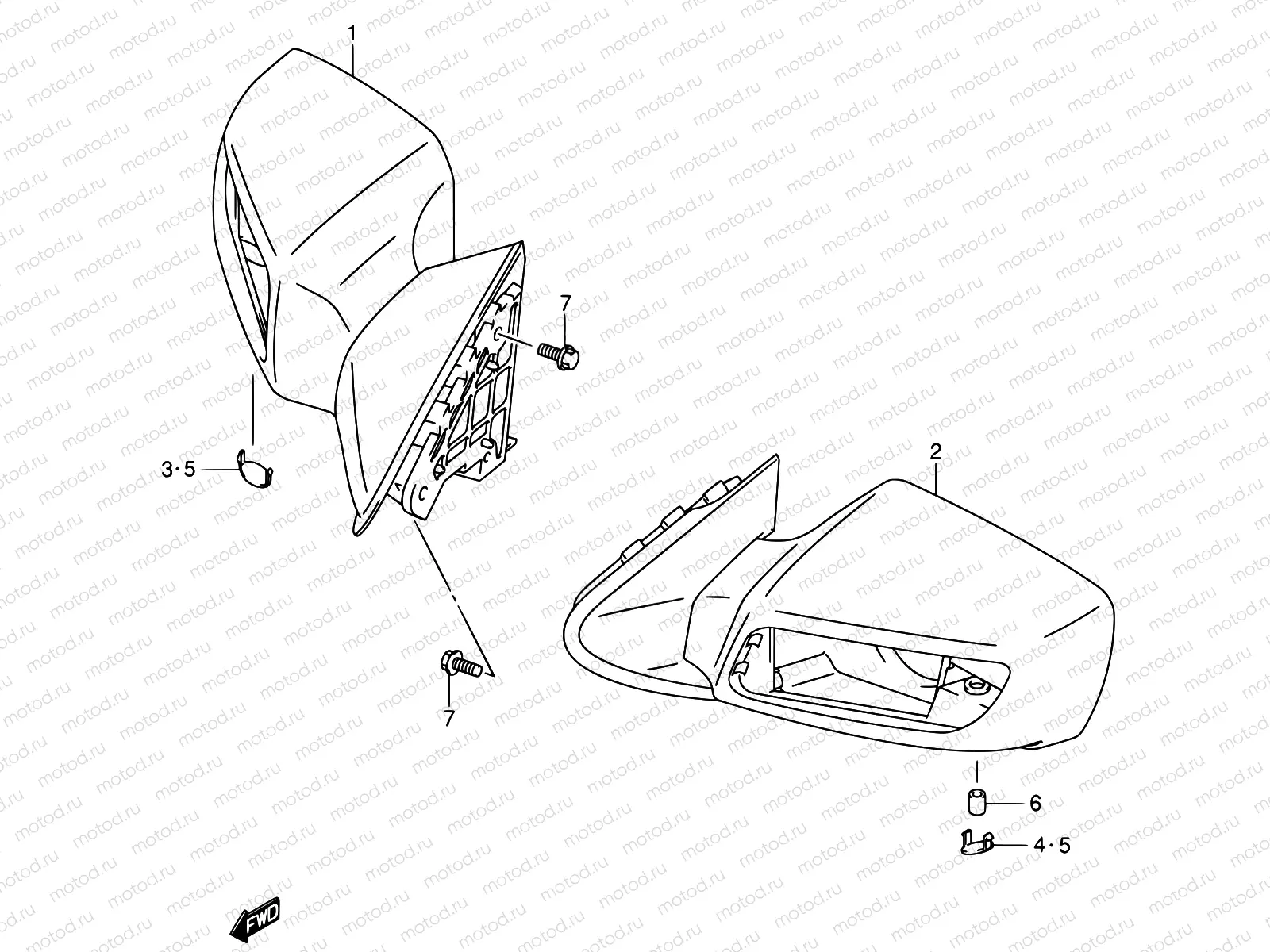 57 - MIRROR (AN650K3/K4/K5)