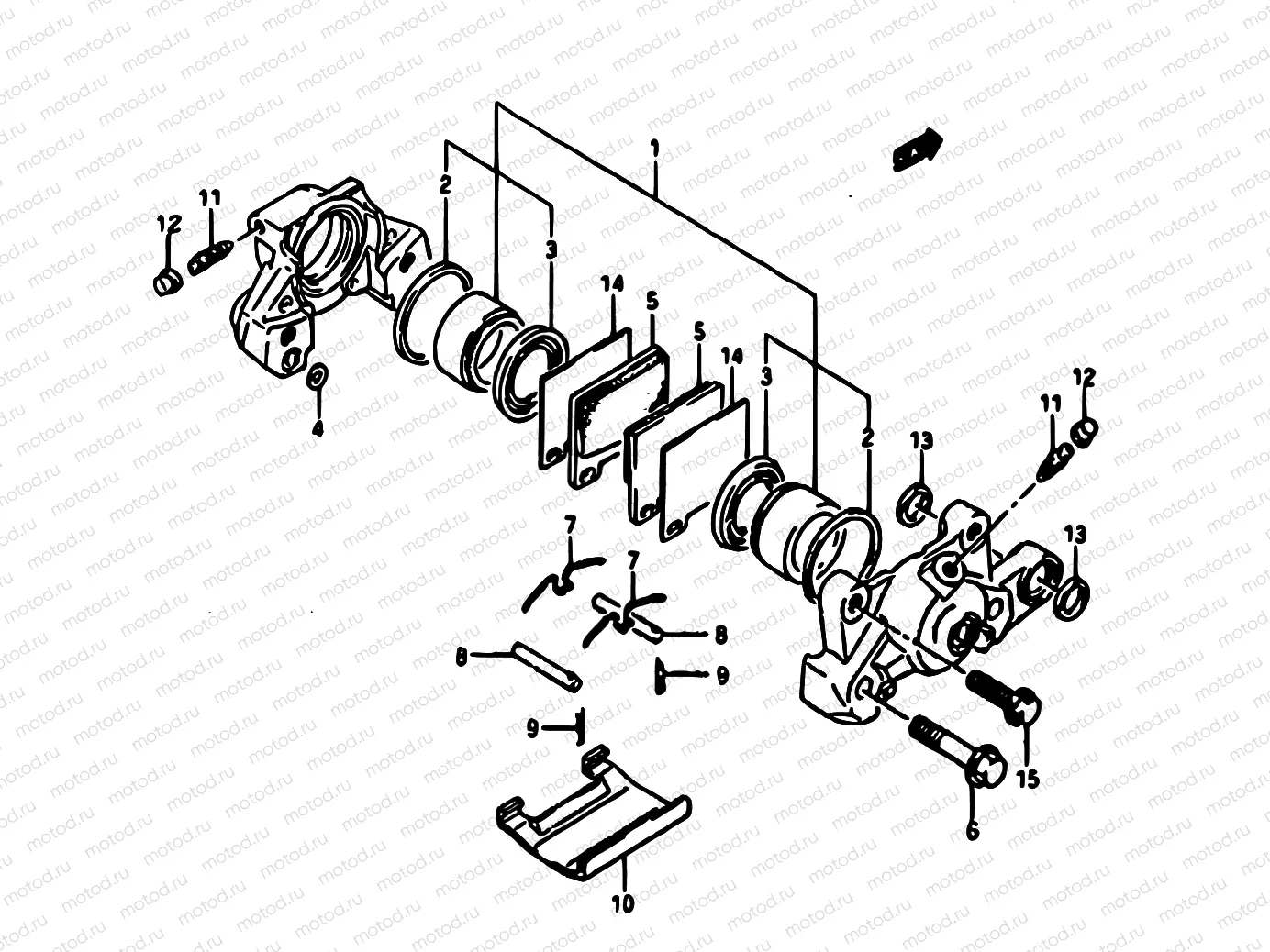 57 - REAR CALIPER